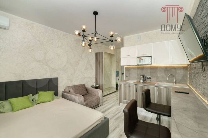 Апартаменты-студия, 35 м², 3/4 эт.