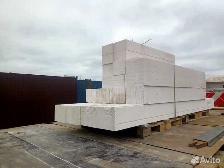 Газобетонный блок 600х400х250