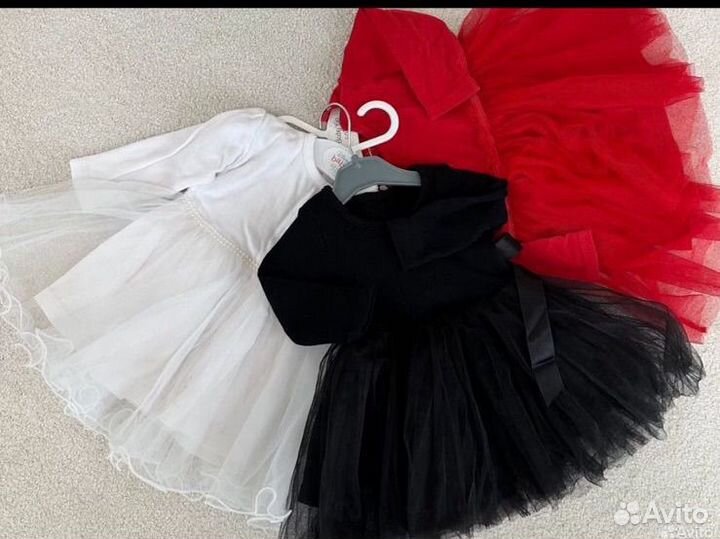 Платье для девочки 68 74