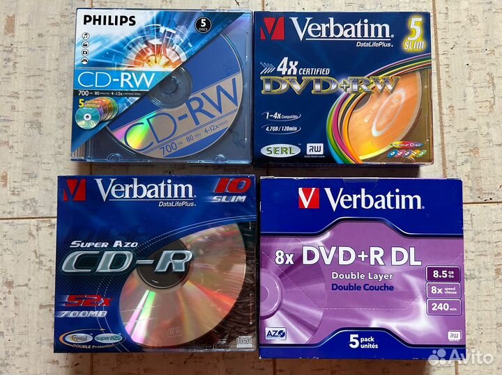 Болванка dvd r rw