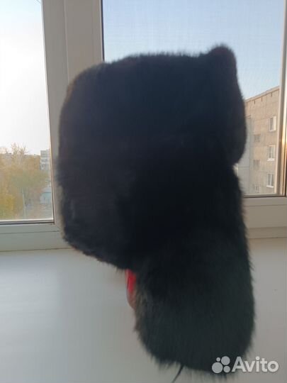 Мужская зимняя шапка норковая