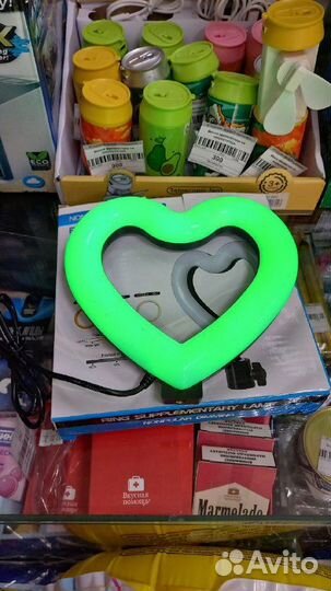 Кольцевая лампа Сердце