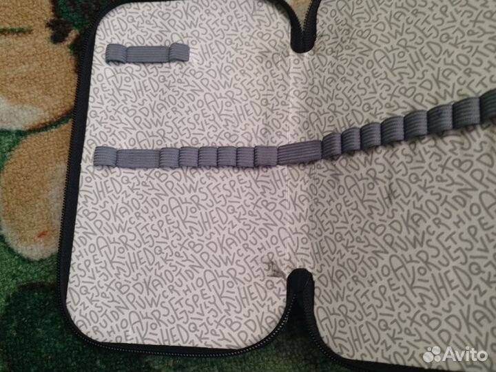 Пенал с тремя отделениями