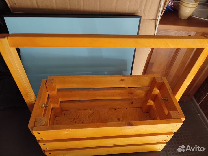 Корзина деревянная