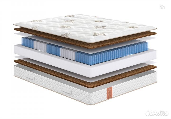 Матрас пружинный 160 Eco Hard