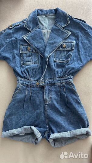 Комбинезон джинсовый 44-46