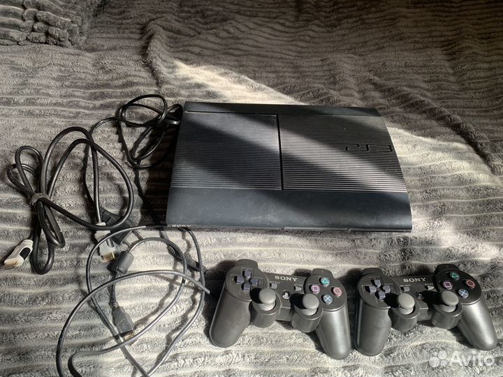 Sony PS3 super slim прошитая на 500gb