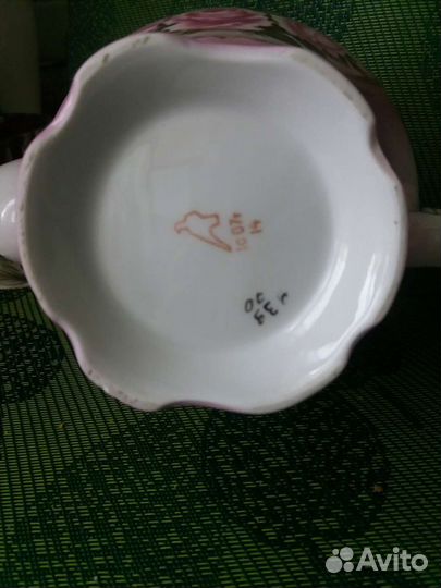 Чайник и сахарница Дулево