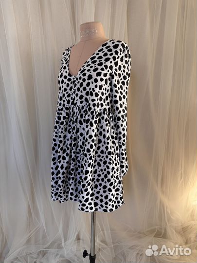 Платье весна лето с длинным рукавом 42 размер