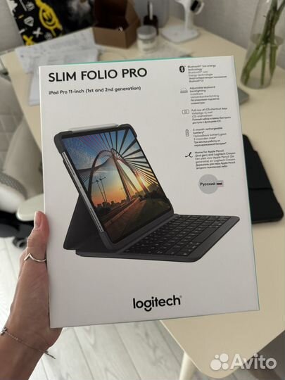 Клавиатура для iPad pro 11 logitech SMART folio