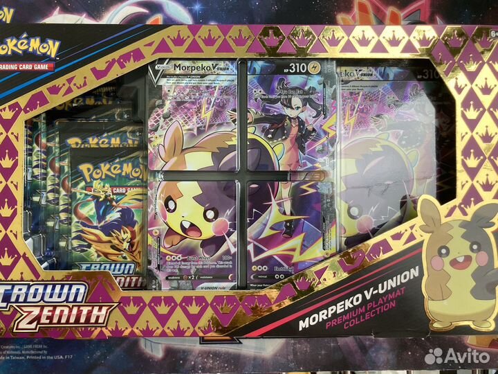 Морпеко V-Union box pokemon