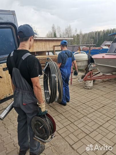 Промывка, прочистка скважин