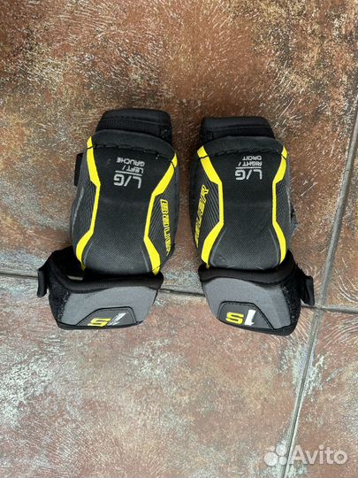 Налокотники и щитки хоккейные 7-9 лет bauer