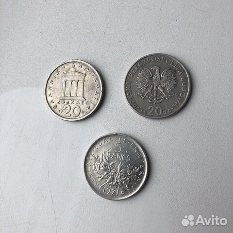 Набор иностранных монет