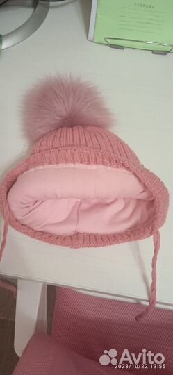 Шапка зимняя для девочки