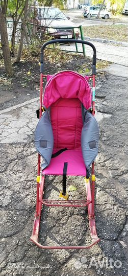 Санки коляска