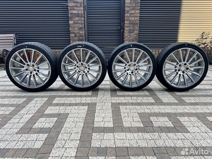 Колёса r19 Mercedes С Amg разноширокие оригинал
