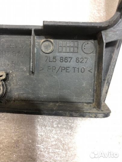 Накладка петли багажника задняя левая Porsche