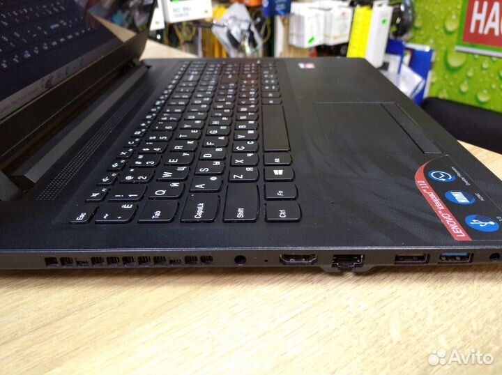 Тонкий lenovo amd a4 4 ядра/SSD 240гб/ 4 гб озу