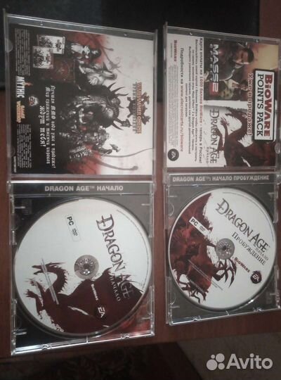 Игры на пк. Гарри Потер. Сибирь. Dragon AGe и др