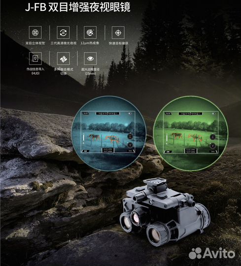 Очки ночного видения jerry-FB