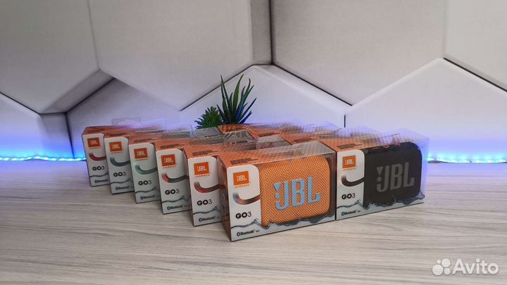 Беспроводная колонка JBL GO3 запечатанная