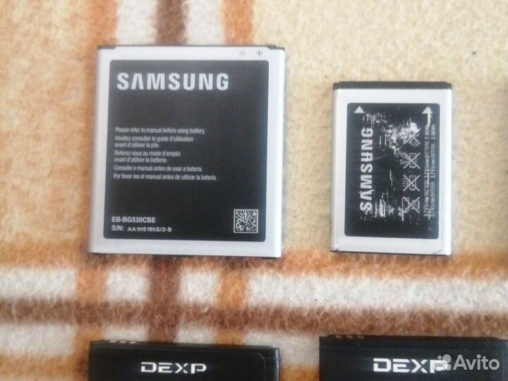 Аккумуляторы для сотовых телефонов и смартфонов