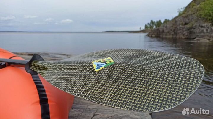 Весло каяк карбон-кевлар Waterlogy Tommy