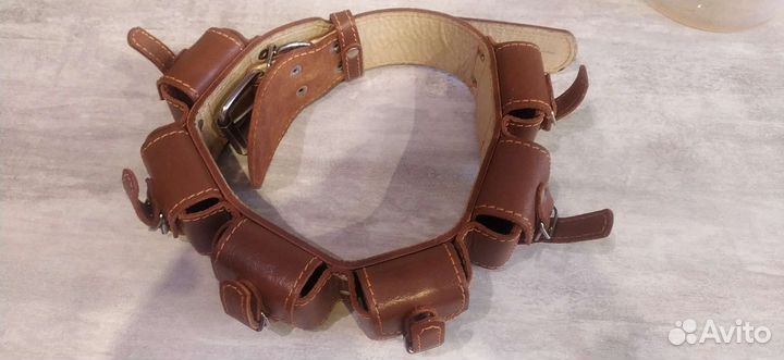 Ошейник для крупных собак утяжелённый