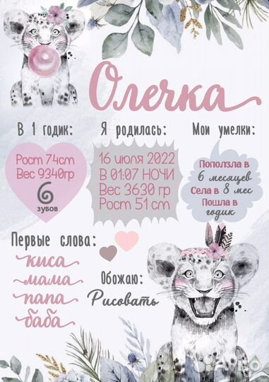 Метрики/Постеры на любой праздник