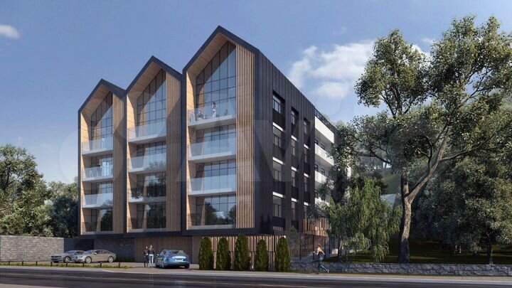 3-к. квартира, 126,5 м², 2/4 эт.