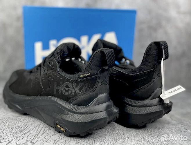 Крутые зимние термо кроссовки Hoka Gore Tex