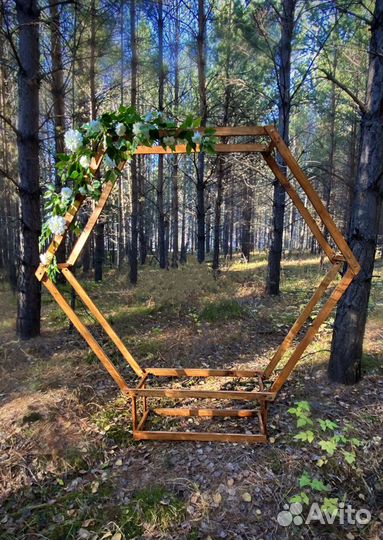 Арка шестиугольная аренда