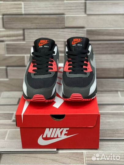 Кроссовки Nike Air Max 90 Reverse Infrared (36-45)