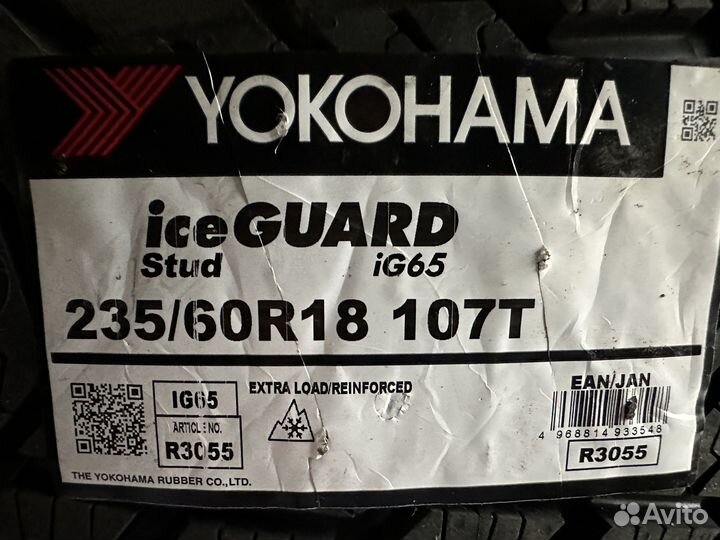 Yokohama IceGuard Stud IG65 235/60 R18 107T