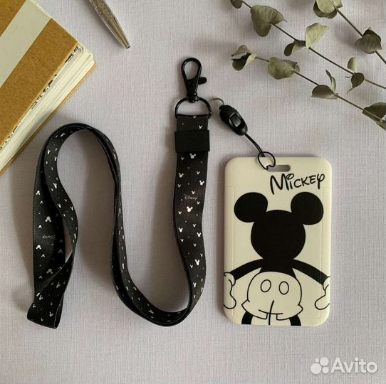 Бейдж для карты/пропуска/карты школьника