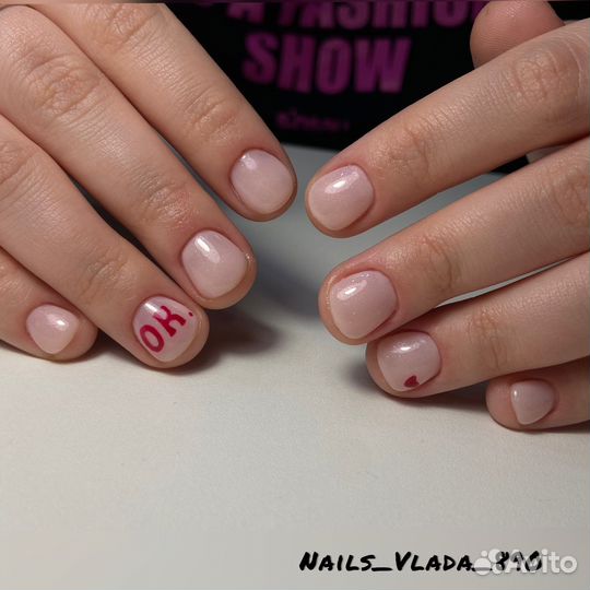 Маникюр гель лак