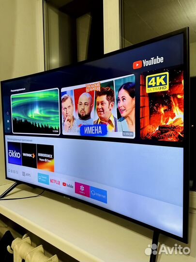 Изогнутый Samsung 4K UHD