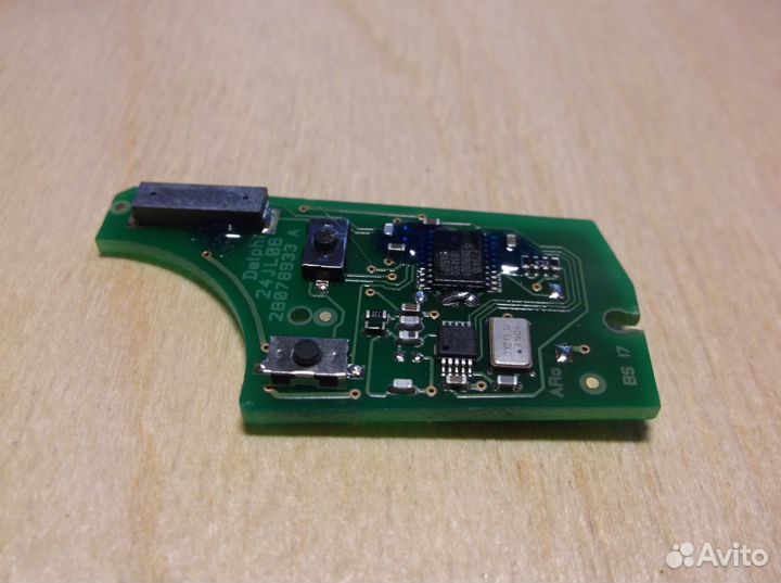 Opel Corsa D выкидной чип ключ Delphi G1-am433tx