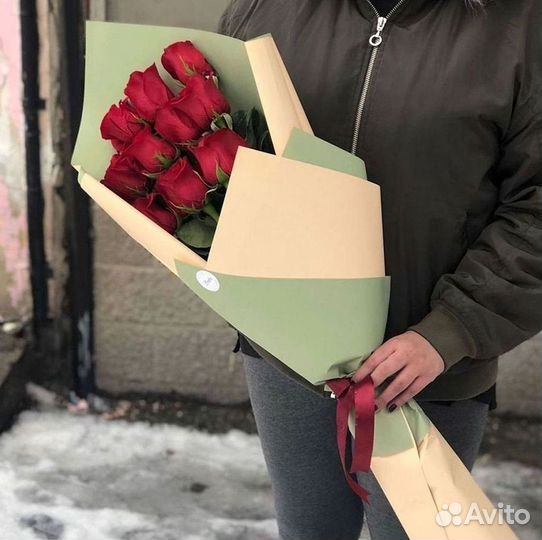 Цветы розы букеты 25 31 35 51 101 251 Доставка