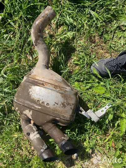 Глушитель правый Porsche Macan S