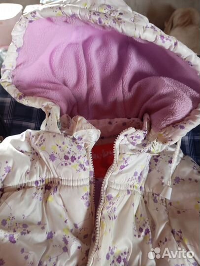 Куртка демисезонная для девочки 86