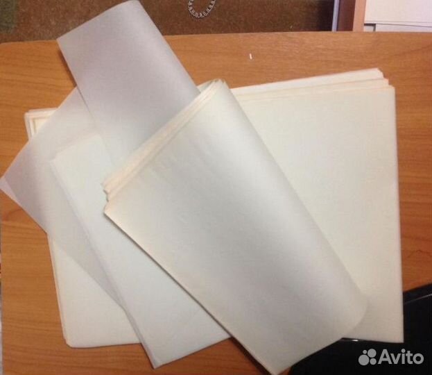 Бумага писчая целлюлоза А4 калька СССР