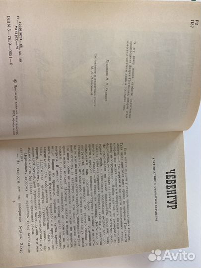 Книга А. Платонов Чевенгур