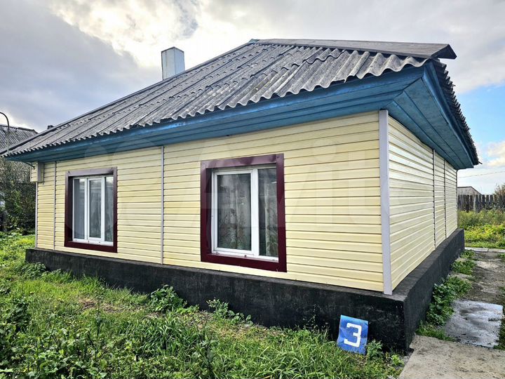 Дом 40 м² на участке 6,3 сот.