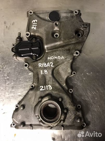 Передняя крышка двс R18A R20A Honda Civic Accord