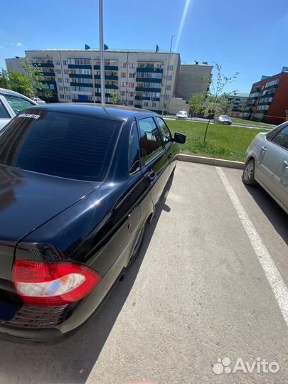 Бампер на priora