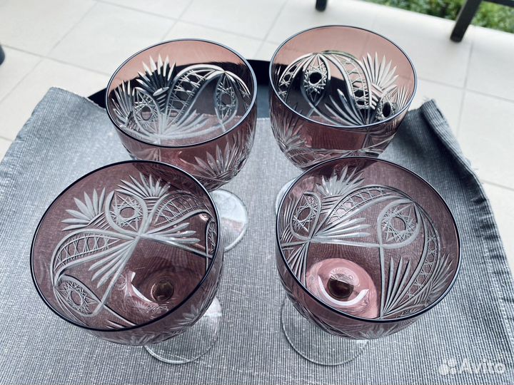 Бокалы Bohemia хрусталь богемское стекло