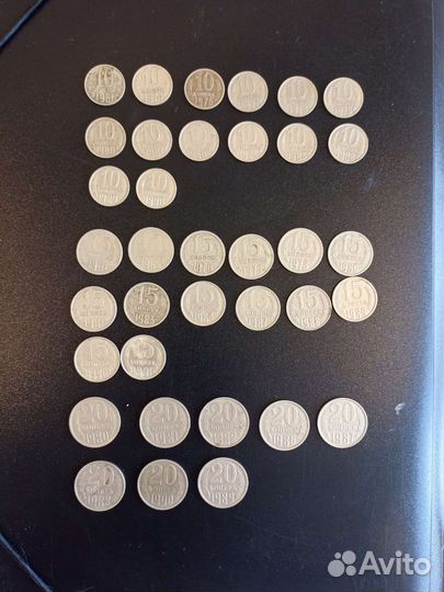 Большая коллекция монет