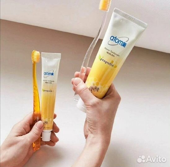 Зубная паста. Зубная щетка. Корея Люкс